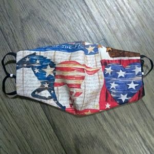 Mask flag USA